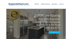 Desktop Screenshot of kryptonitefloors.com